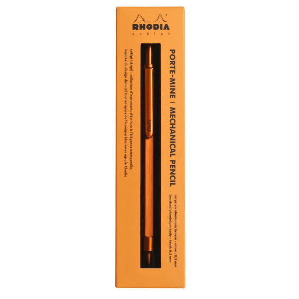 9398C - עט עפרון כתום 0.5 מ״מ מבית רודיה