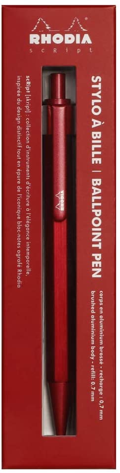 9384C - עט כדורי אדום 0.7 מ״מ מבית רודיה