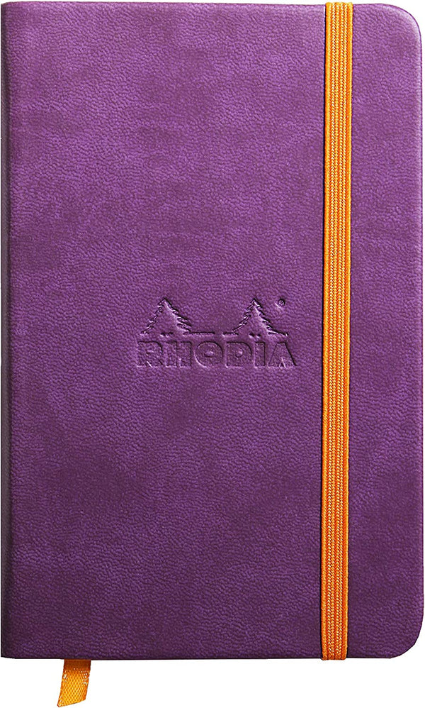 118630C - מחברת חלקה בצבע סגול בעלת כריכה קשה מבית רודיה