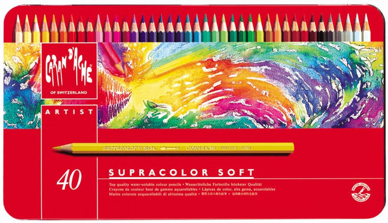 Caran D'Ache  Supracolor II סט עפרונות צבעוניים צבעי מים - Z.S.E Generation