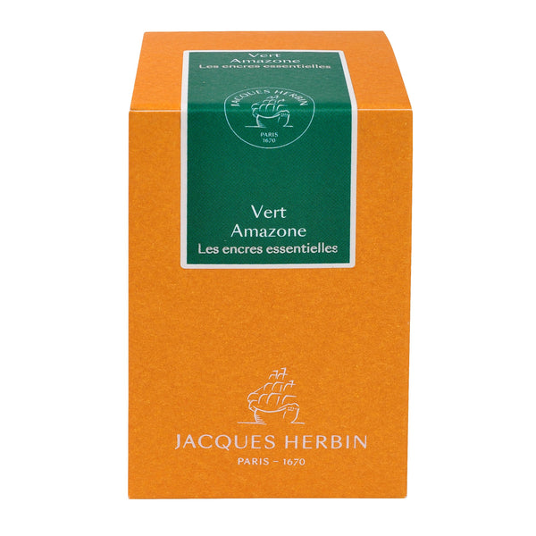 Jacques Herbin Prestige Essential ink bottle 50ml - Vert amazone - 13137JT