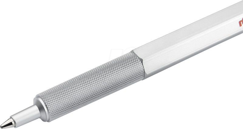Rotring ballpoint pen 600 series, Silver