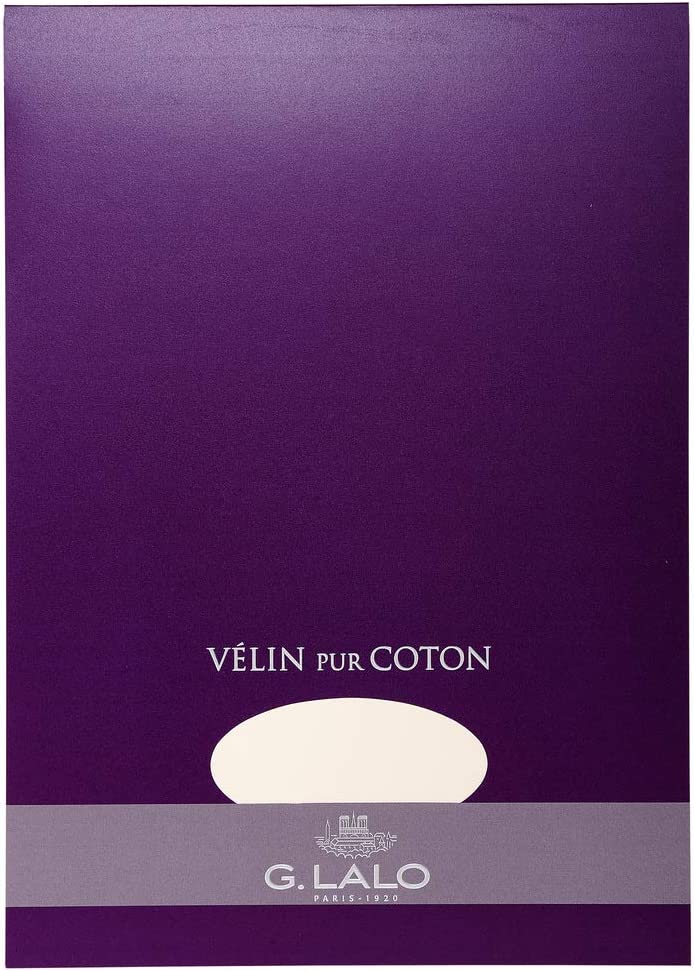 LALO, A4 pad, 40 sheets, 125g, pure cotton vellum