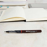 rOtring Tikky Graphic Fineliner Pens, 0.7mm & 0.5mm & 0.3mm, Black Ink