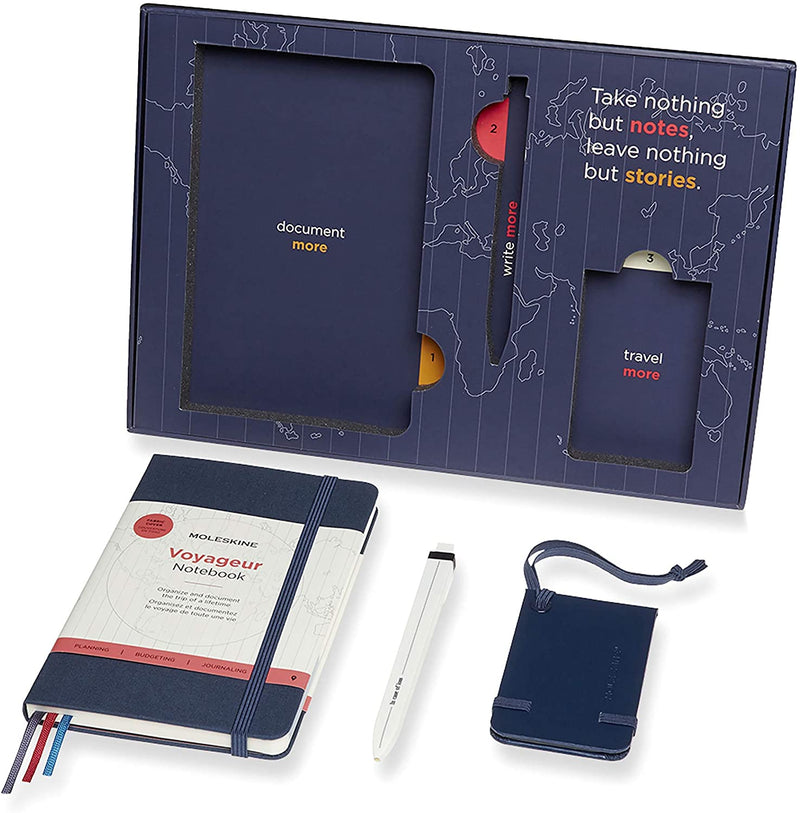 Moleskine Voyageur Travel Kit: Ocean Blue
