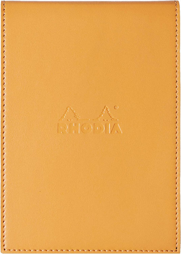 Rhodia ePURE ORANGE pad cover & pencil holder +pad N°13 sq.5x5 - ‎118138C