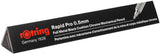 rOtring Rapid PRO Mechanical Pencil, 0.5 mm, Silver Chrome