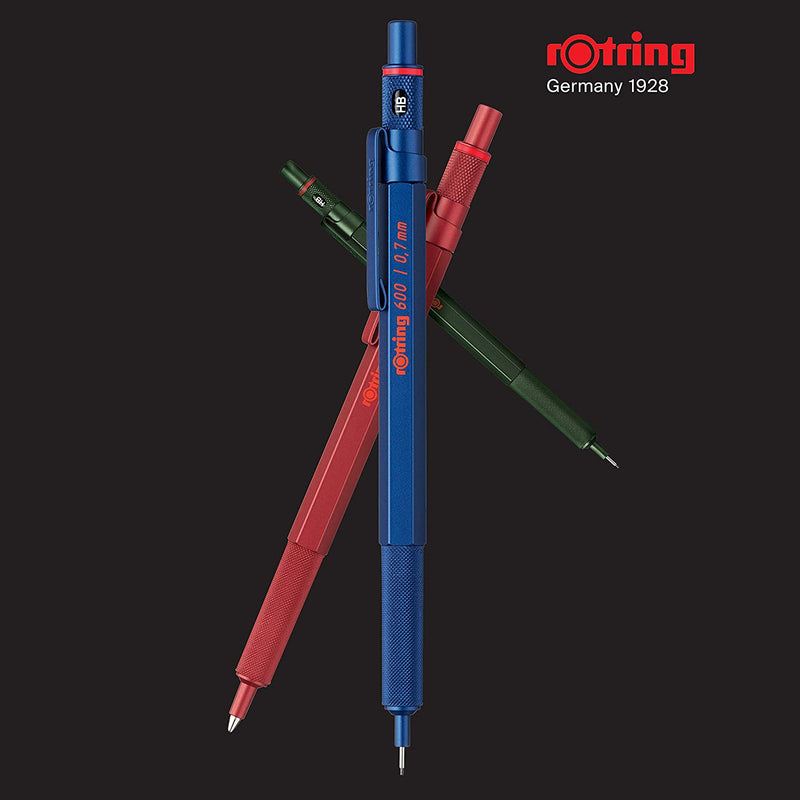 rOtring 600 ballpoint pen, black