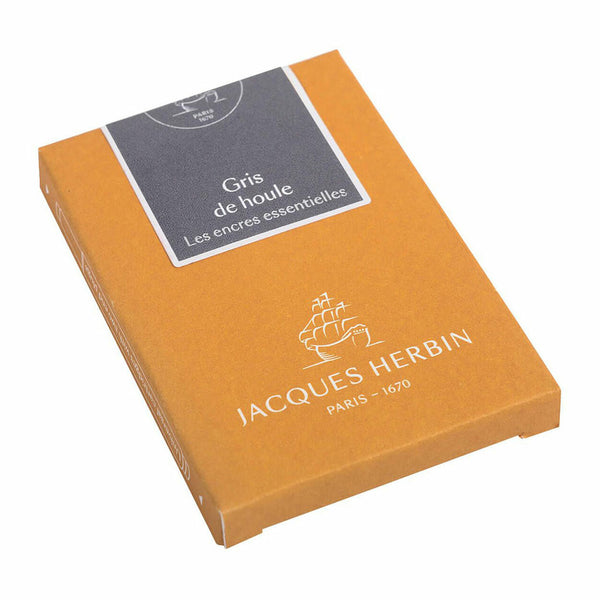 7 Jacques Herbin Prestige cartridges Gris de houle - International size - 11008JT