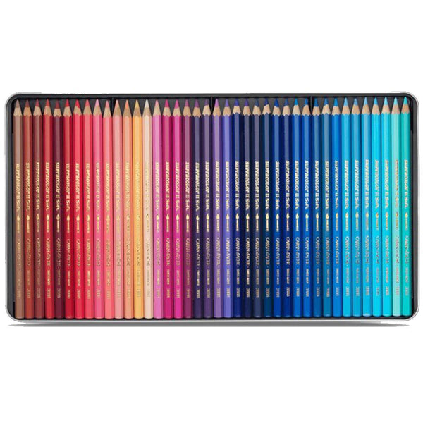 Caran D'Ache Color Pencil Set of 120 Assorted Colors - Supracolor II Watercolor Caran d'Ache