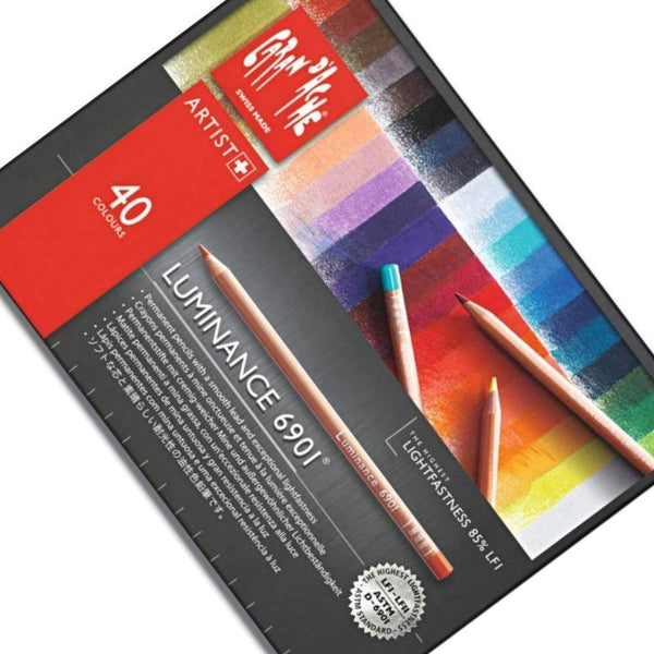 Caran D'ache Luminance Colored Pencil Set of 40 (6901.740) Caran d'Ache