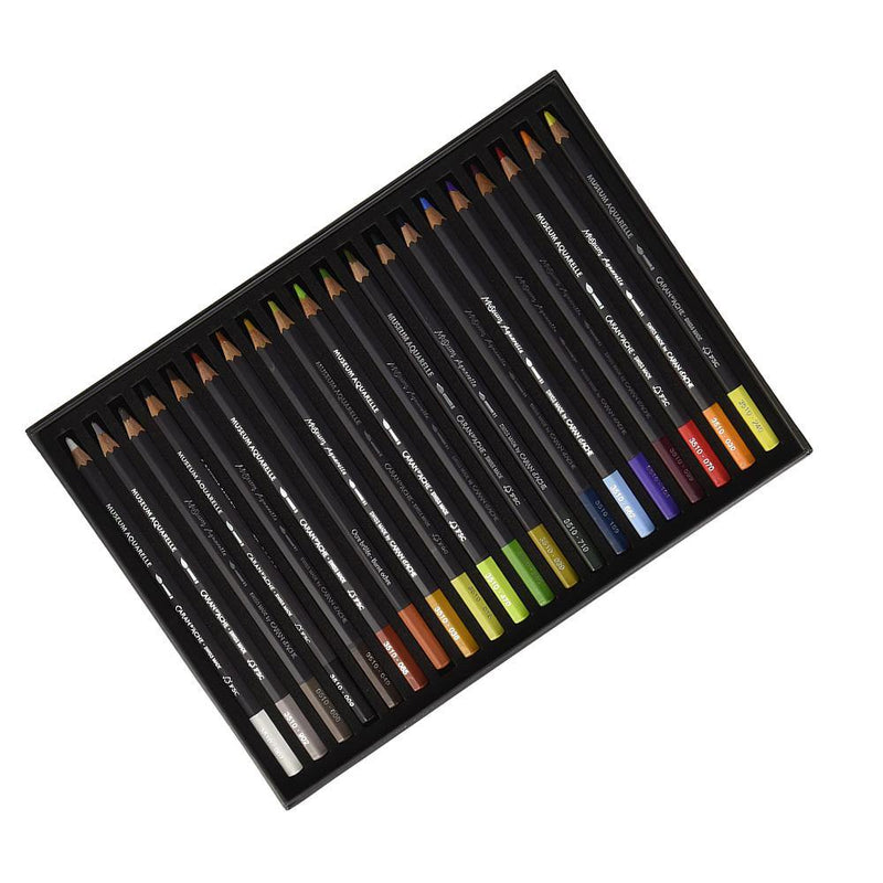 Caran D'Ache Museum Aquarelle Pencil Set - Landscape, Set of 20