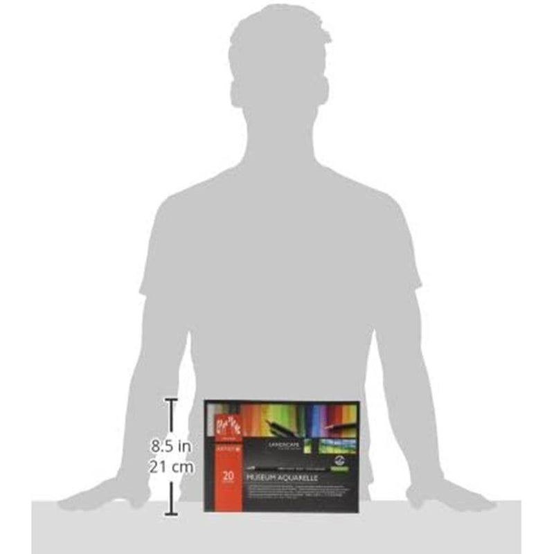 Caran D'ache Museum Aquarelle Pencil Sets Landscape Set of 20 Colours (3510.420) Caran d'Ache