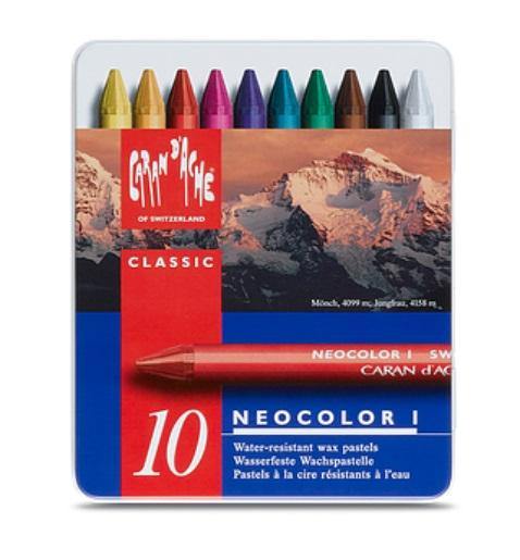 Caran dAche Neocolor  צבעי שעווה מסיסים במים - Z.S.E Generation