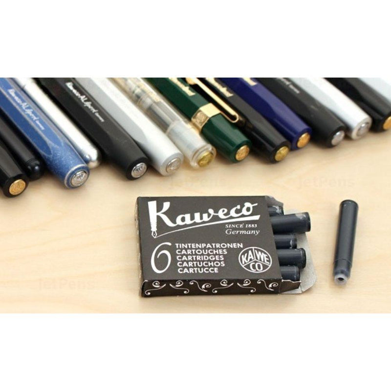 Kaweco Fountain Pen Ink Cartridges short, 10 colors, 10 x 6 pieces Kaweco