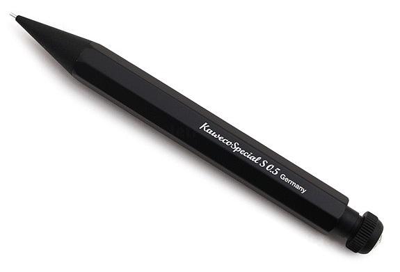 Kaweco Special AL Mini Mechanical Pencil - 0.5 mm - Black Body - GoldenGenie