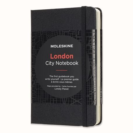 Moleskine City Notebook London, Pocket, Black, Hard Cover