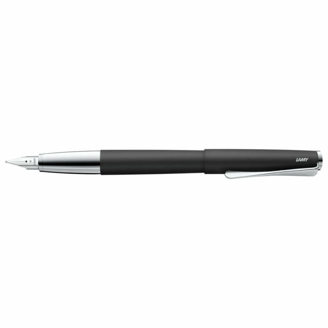 LAMY Black Studio Fountain Pen with Fine Nib