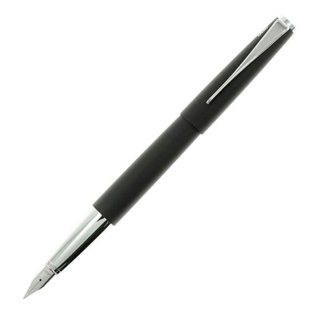 LAMY Black Studio Fountain Pen with Fine Nib